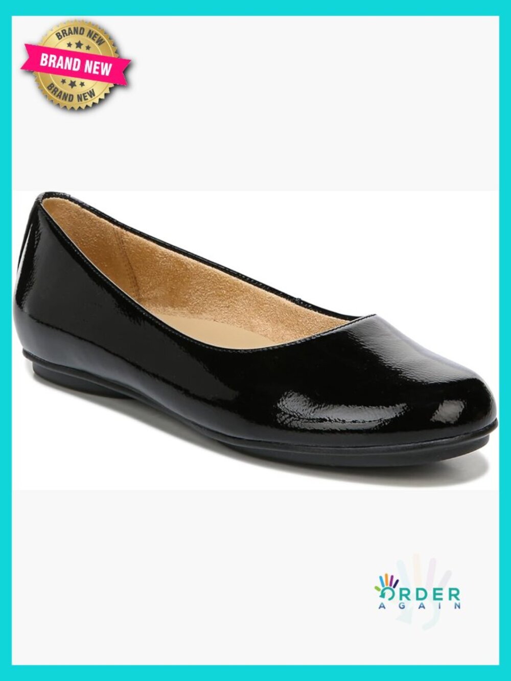 Statement-Making Ballerina Flats D'Orsay Side Square Toe Comfort Non-Slip